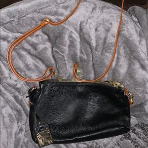 Valentine Italia black and brown crossbody